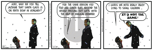 The Boondocks on Saturday December 11, 2004 Comic Strip