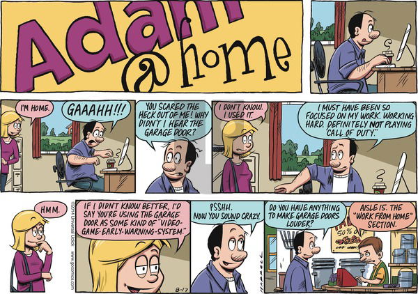 Adam@Home on Sunday August 17, 2014 Comic Strip