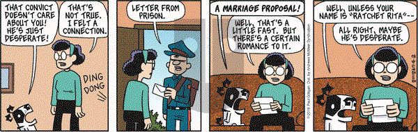 Pooch Cafe on Monday April 2, 2018 Comic Strip