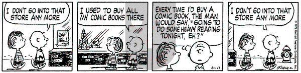 Peanuts on Monday June 11, 1979 Comic Strip