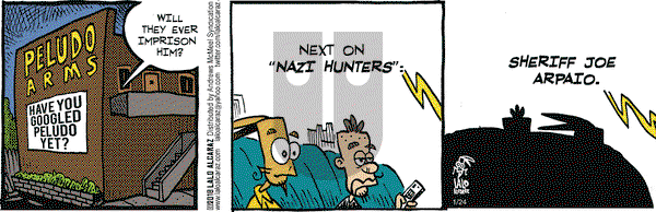 La Cucaracha on Wednesday January 24, 2018 Comic Strip