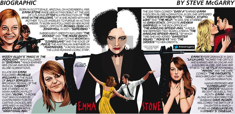 Biographic on Sunday May 16, 2021 Comic Strip