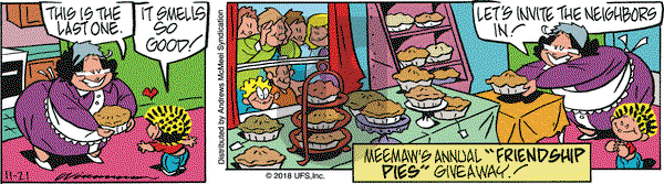 Rose is Rose on Wednesday November 21, 2018 Comic Strip