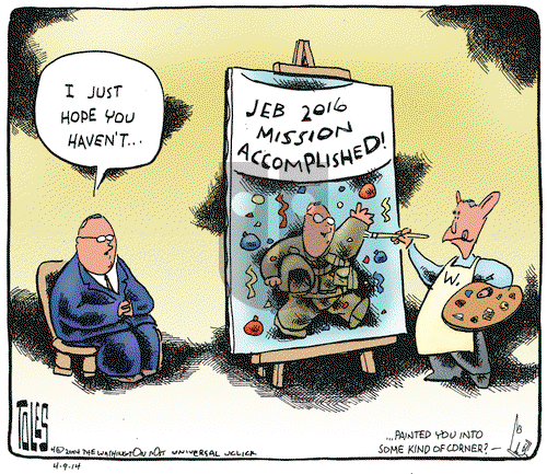 Tom Toles - Wednesday April 9, 2014 Comic Strip