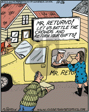 Close to Home on Friday December 26, 2014 Comic Strip