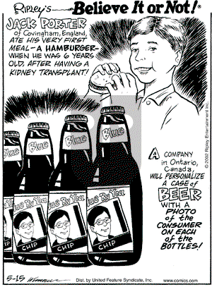 Ripley's Believe It or Not on Wednesday May 15, 2002 Comic Strip