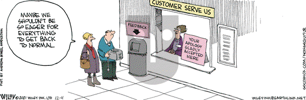 Non Sequitur - Saturday December 4, 2021 Comic Strip