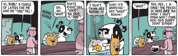 Pooch Cafe on Sunday September 10, 2006 Comic Strip