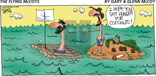 The Flying McCoys - Sunday November 9, 2014 Comic Strip