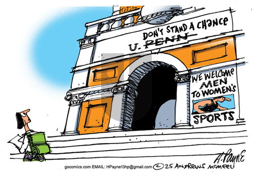 Henry Payne on Friday April 25, 2025 Comic Strip