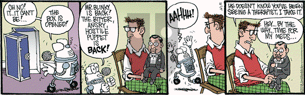 Monty on Monday April 9, 2018 Comic Strip