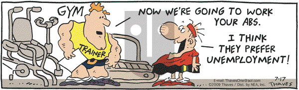 Frank and Ernest on Friday July 17, 2009 Comic Strip