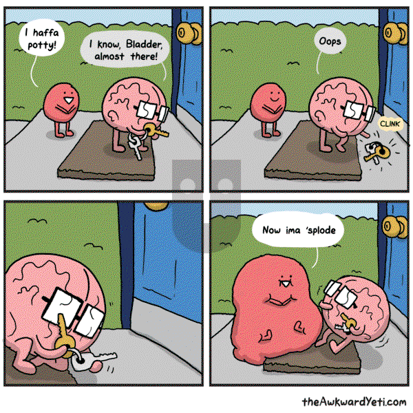 The Awkward Yeti on Friday August 27, 2021 Comic Strip