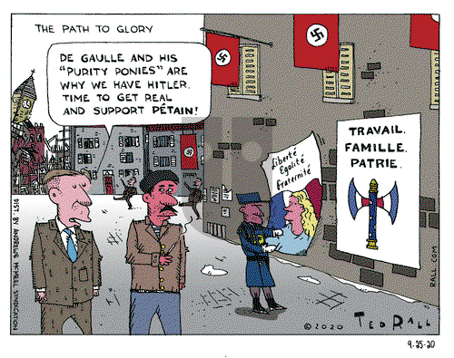 Ted Rall on Friday September 25, 2020 Comic Strip