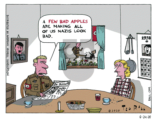 Ted Rall on Wednesday June 24, 2020 Comic Strip