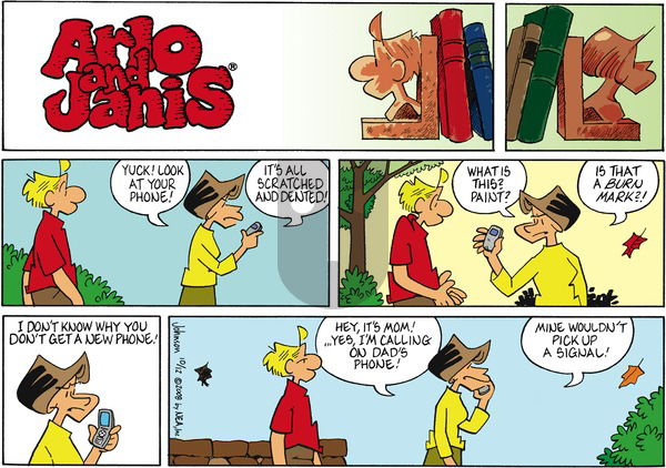Arlo and Janis - Sunday October 12, 2008 Comic Strip