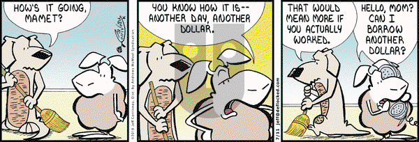 DeFlocked on Wednesday July 11, 2018 Comic Strip