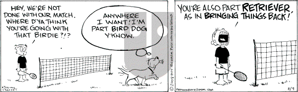 Red and Rover on Saturday August 9, 2008 Comic Strip