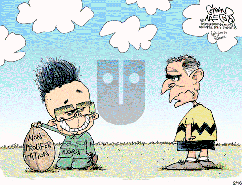 Glenn McCoy on Friday February 16, 2007 Comic Strip