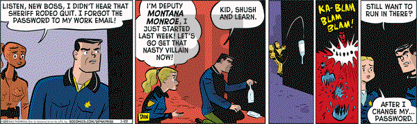 Rip Haywire on Thursday January 22, 2015 Comic Strip