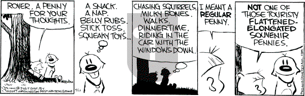 Red and Rover on Tuesday April 17, 2007 Comic Strip