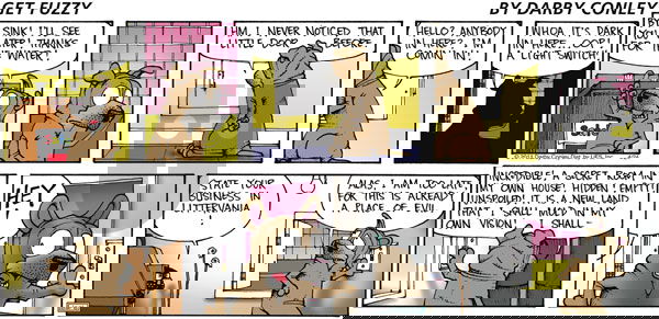 Get Fuzzy on Sunday April 24, 2011 Comic Strip