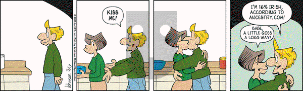 Arlo and Janis on Monday March 17, 2025 Comic Strip