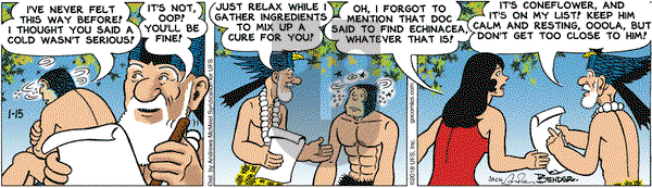 Alley Oop on Monday January 15, 2018 Comic Strip