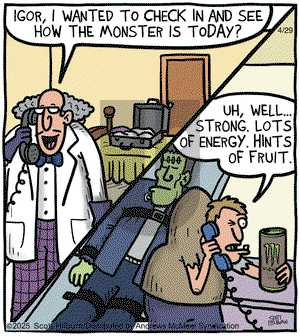 The Argyle Sweater on Tuesday April 29, 2025 Comic Strip
