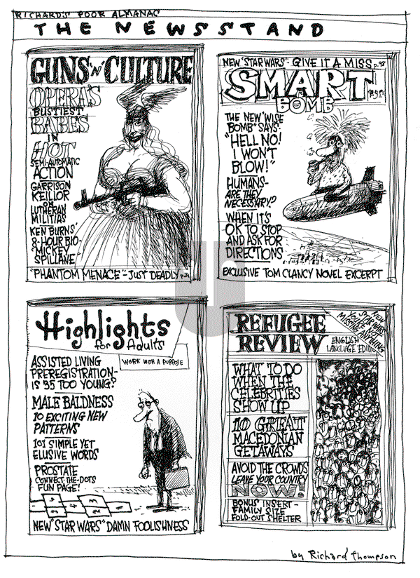 Richard's Poor Almanac on Monday May 26, 2025 Comic Strip