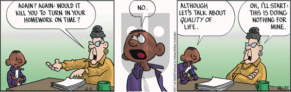 Frazz on Tuesday December 5, 2017 Comic Strip