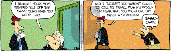 The Buckets on Wednesday November 9, 2011 Comic Strip