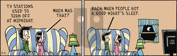 Grand Avenue on Thursday March 5, 2020 Comic Strip