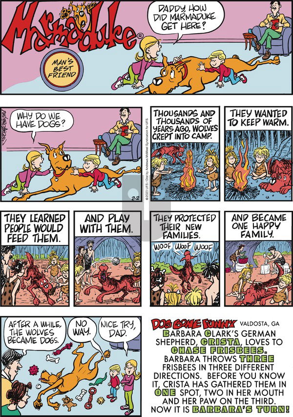 Marmaduke on Sunday February 2, 2020 Comic Strip