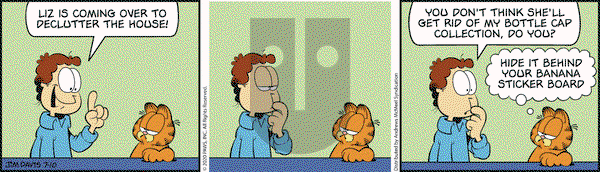 Garfield on Friday July 10, 2020 Comic Strip
