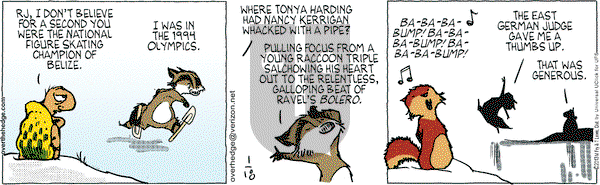 Over the Hedge on Friday January 18, 2013 Comic Strip