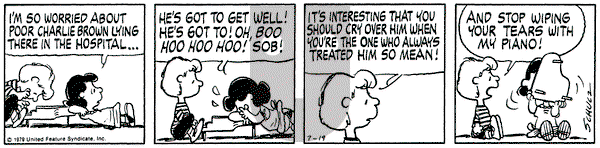 Peanuts - Thursday July 19, 1979 Comic Strip