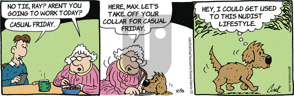 Lola on Friday April 10, 2015 Comic Strip