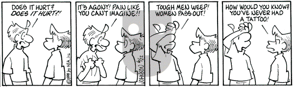 Arlo and Janis on Monday June 28, 1999 Comic Strip