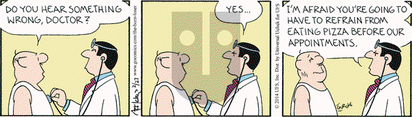 The Born Loser on Thursday February 27, 2014 Comic Strip