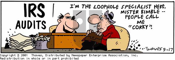 Frank and Ernest - Thursday May 17, 2001 Comic Strip