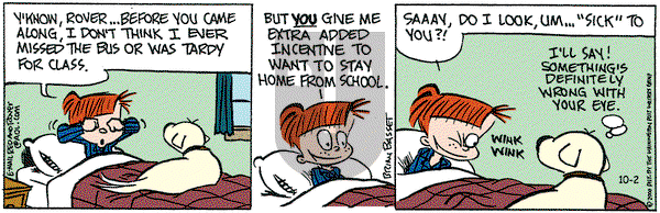 Red and Rover on Monday October 2, 2000 Comic Strip