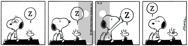 Peanuts on Saturday September 3, 1983 Comic Strip