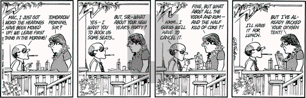 Doonesbury on Monday December 29, 1975 Comic Strip
