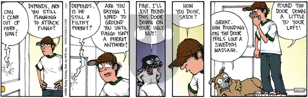 Get Fuzzy on Friday October 23, 2009 Comic Strip