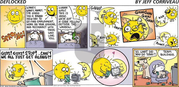 DeFlocked on Sunday August 18, 2013 Comic Strip