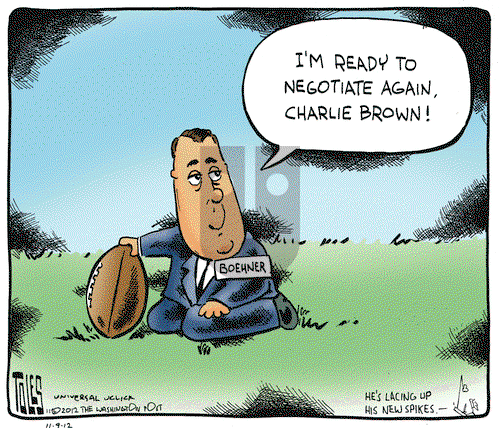 Tom Toles on Friday November 9, 2012 Comic Strip