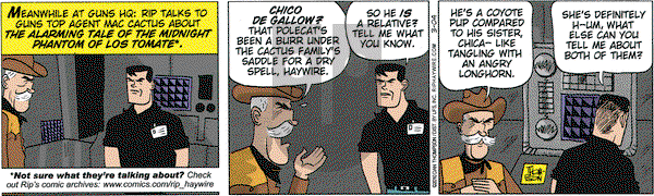 Rip Haywire on Thursday March 4, 2010 Comic Strip