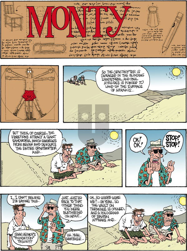 Monty on Sunday June 8, 2025 Comic Strip