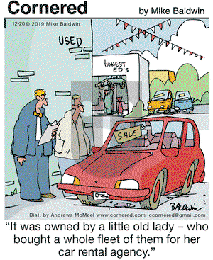 Cornered on Friday December 20, 2019 Comic Strip
